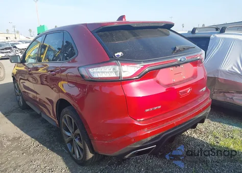 2017 Ford Edge Sport from USA, damaged, VIN 2FMPK4AP6HBC55527